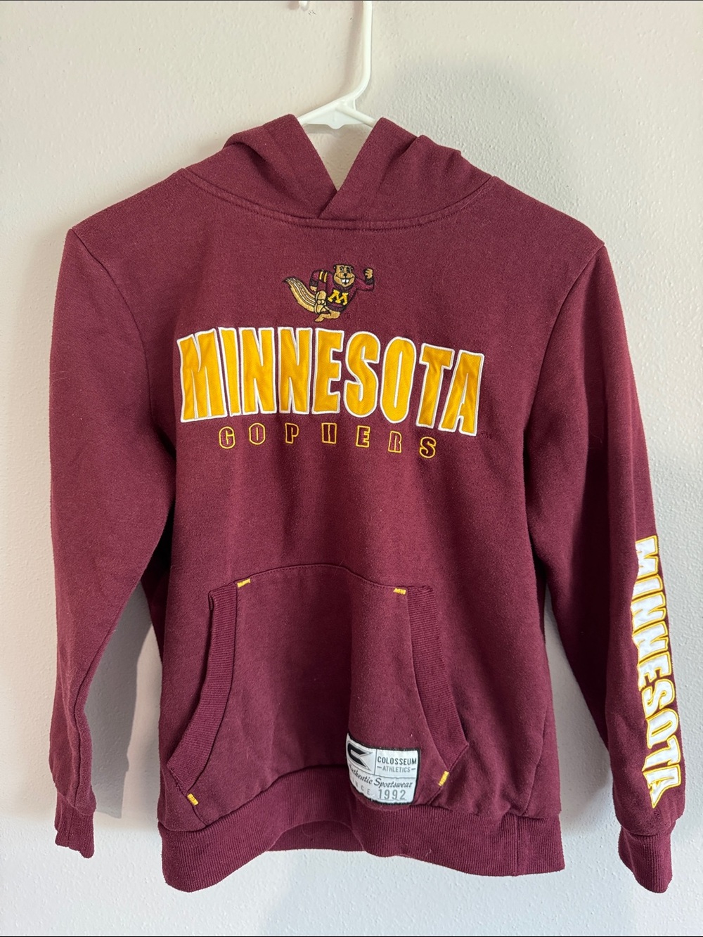 Minnesota Gophers Maroon Pullover Hoodie for Kids